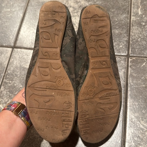 Mad Love canvas flats - floral camo print - Picture 4 of 4